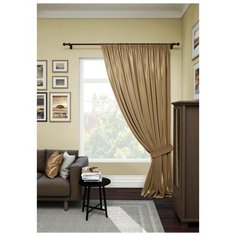 Комплект Kauffort Атлас на ленте 280 см, 1 шт. шоколад