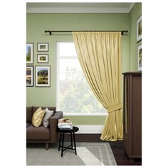 Комплект Kauffort Атлас на ленте 280 см, 1 шт. песочный