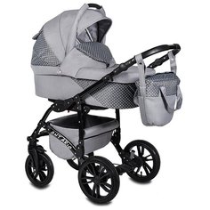 Универсальная коляска Alis Ontario (2 в 1) 01 св.серый/серый узор