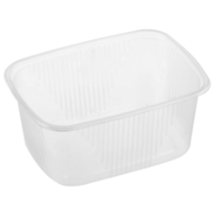 OfficeClean Одноразовые контейнеры без крышки, 250 мл, 108 х 82 мм (100 шт.) прозрачный