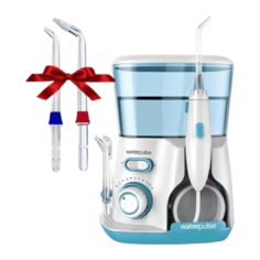 Ирригатор Waterpulse V-300 + 2 насадки, бирюзовый