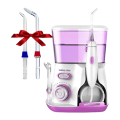 Ирригатор Waterpulse V-300 + 2 насадки, фиолетовый