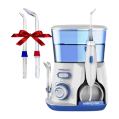 Ирригатор Waterpulse V-300 + 2 насадки, синий