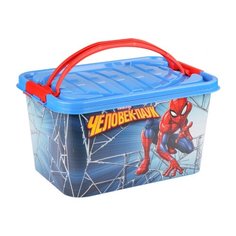 Контейнер Альтернатива Человек-Паук 15л 39х26.5х21 см (М7382) синий/красный Alternativa