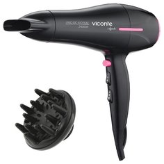 Фен Viconte VC-3747 розовый/черный