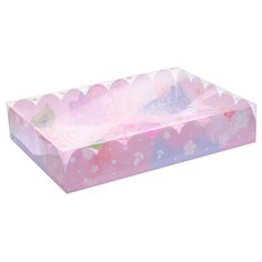 Коробка подарочная Дарите счастье Ты чудесна 40 x 8 x 30 см сиреневый