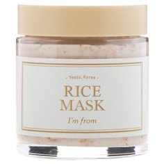 Im from Rice Mask Очищающая осветляющая маска на основе рисовой воды, 110 г
