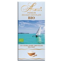 Шоколад Ameri Bio горький с морской солью 72%, 100 г