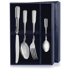 АргентА Столовый набор из серебра "Русский" (4 шт.)