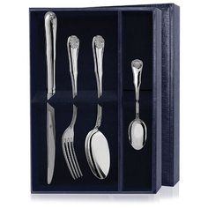 АргентА Столовый набор из серебра "Визит" (4 шт.)