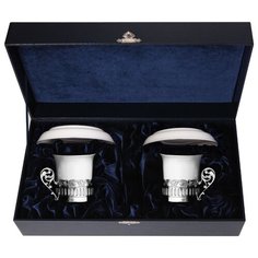 АргентА Набор чашек кофейных "Богема" + блюдца (4 предмета)