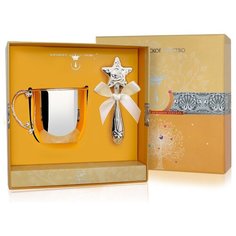 АргентА Набор детский "Звезда" (2 предмета кружка + погремушка)