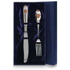 АргентА Набор столовый "Единство" (2 пред в+н) ч/п+футляр