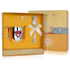 АргентА Набор для малышей "Принцесса" (2 предмета погремушка + кружка)