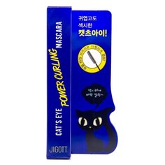 Jigott Тушь для ресниц Cats Eye Power Curling Mascara, черный