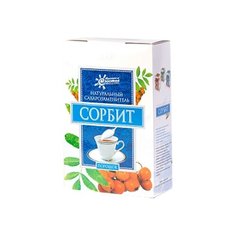 Фруктовое счастье Сахарозаменитель Сорбит, коробка порошок 500 г