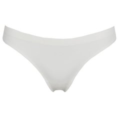 Alla Buone Трусы стринги низкой посадки без отделки, размер 2(44), белый