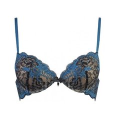 Бюстгальтер Luce del Sole размер 65B черный/синий