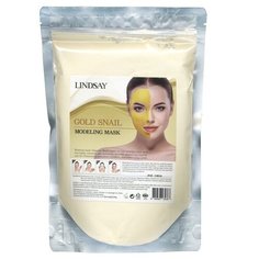 Lindsay альгинатная маска с муцином золотой улитки Gold Snail Modeling Mask Lindsay, 240 г