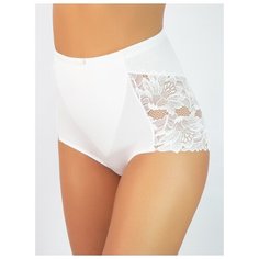 Alla Buone Трусы слипы высокой посадки, размер 4(48), bianco