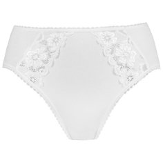 Alla Buone Трусы слипы высокой посадки, размер 4(48), белый