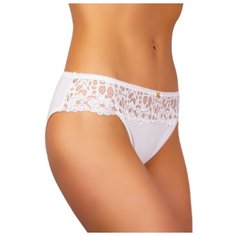 Luce del Sole Трусы слипы Sposa низкой посадки с кружевом, размер 48, белый