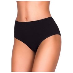 Alla Buone Трусы слипы высокой посадки, размер 5(50), nero