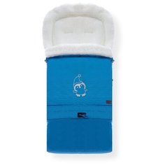Конверт-мешок Nuovita Alaska Bianco меховой трансформер 83 см морской