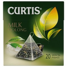 Чай улун Curtis Milk oolong в пирамидках, 67 г, 20 шт.