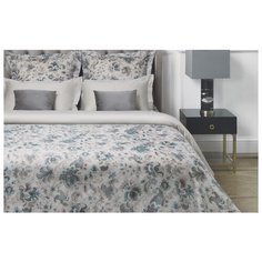 Постельное белье семейное ECOTEX Новеллика Пикассо, сатин, 50 х 70 и 70 х 70 см серый