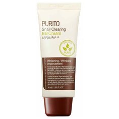 Purito BB крем Snail Clearing, SPF 38, 30 мл, оттенок: 21 light beige