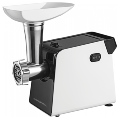 Мясорубка NATIONAL NK-MG010 белый/черный