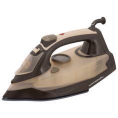 Утюг NATIONAL NB-I24002 бежевый/коричневый