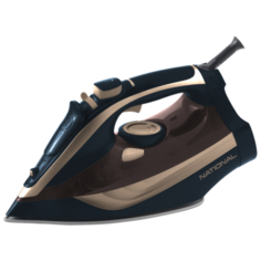 Утюг NATIONAL NB-I22004 зеленый/коричневый