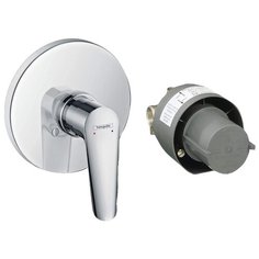 Смеситель для душа hansgrohe Logis E 71608000 однорычажный встраиваемый