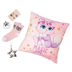 Подарочный набор Этель Magic cat подушка-секрет