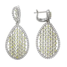 Balex Серьги 2445910051 из серебра 925 пробы с фианитом