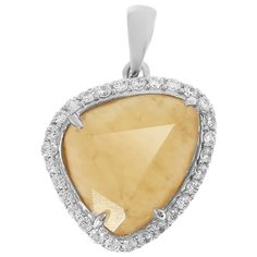 Balex Подвеска 3430930020 из серебра 925 пробы с агатом природным и фианитом