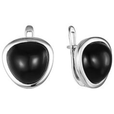 Balex Серьги 2432830193 из серебра 925 пробы с ониксом