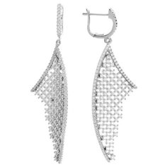 Balex Серьги 2445910056 из серебра 925 пробы с фианитом