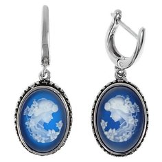 Balex Серьги 2448930030 из серебра 925 пробы с агатом природным