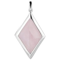Balex Подвеска 3436930231 из серебра 925 пробы с розовым кварцем природным