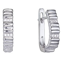 Balex Серьги 2418910440 из серебра 925 пробы с фианитом