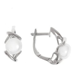 Balex Серьги 2433920301 из серебра 925 пробы с жемчугом культивированным