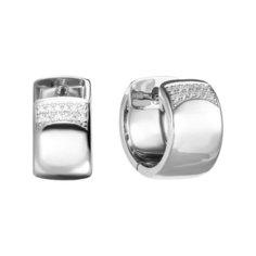 Balex Серьги 2445900011 из серебра 925 пробы с фианитом