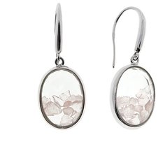 Balex Серьги 2436930186 из серебра 925 пробы с турмалином и ювелирным стеклом