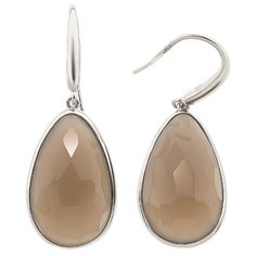 Balex Серьги 2436930198 из серебра 925 пробы с агатом природным