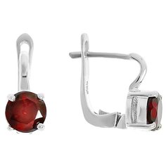 Balex Серьги 2405936984 из серебра 925 пробы с гранатом природным