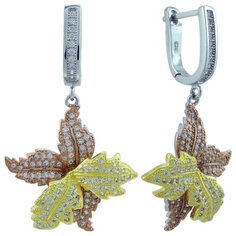 Balex Серьги 2405937483 из серебра 925 пробы с фианитом