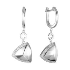 Balex Серьги 2458910002 из серебра 925 пробы с фианитом